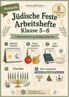 Vorschau - Arbeitsblätter - Jüdische Feste Arbeitshefte Klasse 5–6 - Deckblatt