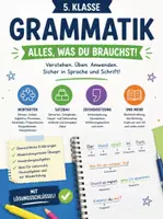 Vorschau - Stundenentwürfe - Grammatik Klasse 5 – Rockets Komplettpaket: 8 Einheiten differenziert - Deckblatt