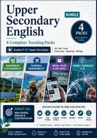 Vorschau - Stundenentwürfe - Upper Secondary English – Bundle mit 4 kompletten Unterrichtspaketen | B2/B2+ - Deckblatt