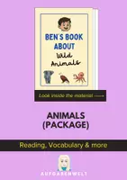 Vorschau - Unterrichtsreihen - Animals - Package: Reading, Vocabulary and more (English) - Deckblatt