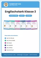 Vorschau - Arbeitsblätter - Englisch Klasse 3: Englischstark – 6 Hefte im Paket - Deckblatt