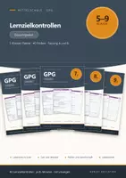 Vorschau - Test - Lernzielkontrollen GPG Mittelschule Klasse 5–9 - Deckblatt