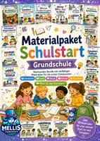 Vorschau - Mal- und Bastelvorlagen - Schulstart & Kennenlernen – Klasse 1, 2, 3, 4 Materialpaket - Deckblatt