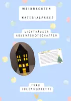 Vorschau - Arbeitsblätter - Materialpaket Weihnachten Lichthaus und Botschaften im Advent - Deckblatt