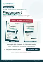 Vorschau - Unterrichtsreihen - „Weggesperrt" (Grit Poppe) – Lektüre-Komplettpaket: Lektüreheft + 15 Tests & 2 Klassenarbeiten | Abschlussprüfung Deutsch 2027 | Klasse 9/10 RS Baden-Württemberg | Federführend - Deckblatt