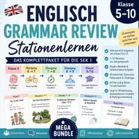 Vorschau - Stationenlernen - Grammatik Komplettpaket Klasse 5-10 Stationenlernen - Deckblatt