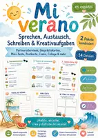 Vorschau - Arbeitsblätter - Mi verano – Spanisch Sommer-Bundle | Sprechen, Schreiben & Kreativaufgaben | 14 abwechslungsreiche Materialien für Sek I - Deckblatt