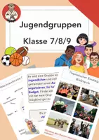 Vorschau - Arbeitsblätter - Jugendgruppen: Zugehörigkeit, Gruppendynamik & Gruppendruck (Klasse 7–9) - Deckblatt