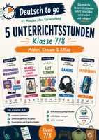Vorschau - Stundenentwürfe - Paket 2: Medien & digitale Lebenswelt | 5 Unterrichtsstunden Klasse 7/8 - Deckblatt