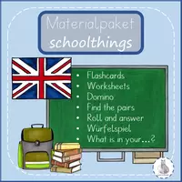 Vorschau - Arbeitsblätter - Materialpaket schoolthings Bundle - Deckblatt