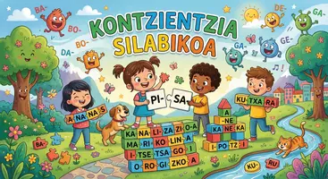 Vista previa - Hojas de trabajo - KONTZIENTZIA SILABIKOA - Portada