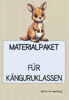 Vorschau - Poster - Känguruklasse: Materialpaket XXL- Bundle - Deckblatt