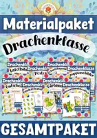 Vorschau - Arbeitsblätter - Materialpaket: Drachenklasse | Gesamtpaket - Deckblatt