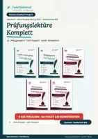 Vorschau - Unterrichtsreihen - Prüfungslektüre Komplett – „Weggesperrt“ (Grit Poppe): Lektüreheft, Tests & 3 Übungsprüfungen | Deutsch 2027 RS BW | Federführend - Deckblatt