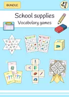 Vorschau - Spiele - Schulmaterialien / School supplies (Englisch) - Spiele - Deckblatt