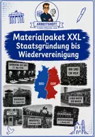 Vorschau - Unterrichtsreihen - Materialpaket Nachkriegszeit - Staatsgründung bis Wiedervereinigung - Deckblatt