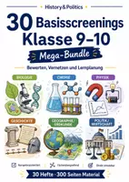 Vorschau - Arbeitsblätter - 30 Basisscreenings Klasse 9–10 Mega-Bundle - Deckblatt