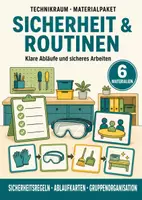 Vorschau - Arbeitsblätter - Technikraum & Werkbank: Komplettpaket - Deckblatt