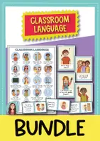 Vista previa - Juegos / Gamificación - Classroom Language en Inglés – Material Didáctico para Clases de Inglés - Portada