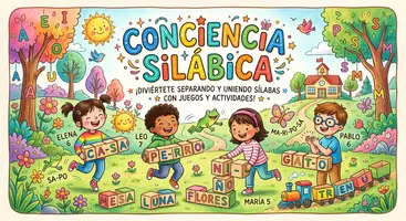 Vista previa - Hojas de trabajo - CONCIENCIA SILÁBICA - Portada