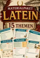 Vorschau - Arbeitsblätter - Latein Materialpaket | 15 Themen sofort einsetzbar - Deckblatt