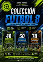 Vista previa - Unidades / Secuencias / Situaciones de Aprendizaje - COLECCIÓN FÚTBOL 8 (PREBENJAMÍN/BENJAMÍN/ALEVÍN) - Portada