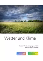 Vorschau - Stundenentwürfe - Materialpaket zum Thema Wetter und Klima - Deckblatt