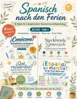Vorschau - Arbeitsblätter - Spanisch nach den Sommerferien – Mega-Bundle A1/A2 | 4 Pakete mit 90 Materialien für Schulstart, Kennenlernen, Warm-ups & Wiederholung | Sek I - Deckblatt