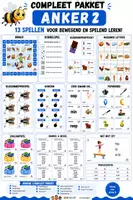 Voorbeeld - Compleet spellenpakket met 13 spellen voor anker 2. - Voorblad