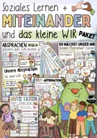 Vorschau - Poster - Schuljahresbeginn: Soziales Miteinander & das kleine Wir / PAKET - Deckblatt