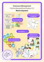 Vorschau - Arbeitsblätter - Materialpaket - Classroom Management Klasse 1-2 - Deckblatt