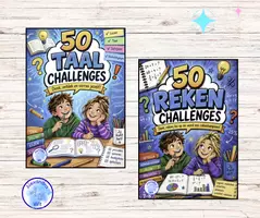 Voorbeeld - PAKKET - Taal & Reken Challenges (groep 7-8) (20% KORTING) - Voorblad