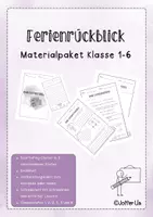 Vorschau - Unterrichtsreihen - Materialpaket - Ferienrücklblicke - Deckblatt