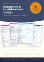 Vorschau - Test - Realschule Klasse 7 – Diagnosetests & Lernzielkontrollen - Deckblatt