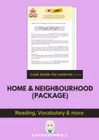 Vorschau - Unterrichtsreihen - Home and Neighbourhood - Package: Reading, Vocabulary & more (English) - Deckblatt
