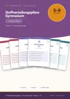 Vorschau - Lehrpläne/Lehrermaterial - Stoffverteilungspläne Gymnasium 5-9 - Deckblatt