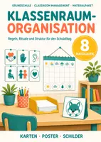 Vorschau - Poster - Klassenraum Organisation: Komplettpaket Grundschule - Deckblatt
