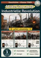 Vorschau - Stundenentwürfe - Industrielle Revolution: England, Deutschland und soziale Folgen | Materialpaket - Deckblatt