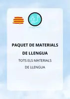 Vista previa - Unidades / Secuencias / Situaciones de Aprendizaje - PAQUET DE MATERIALS DE LLENGUA - Portada