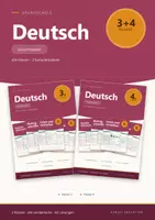 Vorschau - Arbeitsblätter - Deutsch Grundschule Klasse 3+4 - Gesamtpaket alle Klassen - Deckblatt