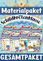 Vorschau - Arbeitsblätter - Materialpaket: Schildkrötenklasse | Gesamtpaket - Deckblatt