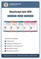 Vorschau - Arbeitsblätter - Rechenstart bis 100 – 5 Hefte im Paket | Mathematik Kl. 2 - Deckblatt