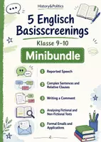 Vorschau - Arbeitsblätter - 5 Englisch Basisscreenings Klasse 9–10 - Deckblatt