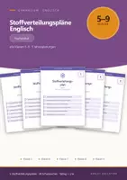 Vorschau - Lehrpläne/Lehrermaterial - Stoffverteilungspläne Englisch Gym 5-9 - Deckblatt