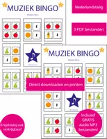 Voorbeeld - Muziekspelletjes in één pakket - Voorblad
