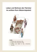 Vorschau - Arbeitsblätter - Leben und Wohnen der Patrizier im antiken Rom - Deckblatt