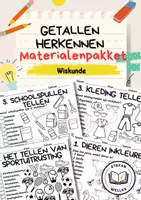 Voorbeeld - Getallen herkennen - Materialenpakket - Voorblad