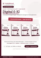 Vorschau - Arbeitsblätter - Deutsch Abschlussprüfung 2027 Realschule BW – 4 Übungsprüfungen im Paket: KI & Digitalisierung (mit Lösungen) - Deckblatt