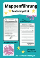 Vorschau - Arbeitsblätter - Materialpaket Mappenführung - Deckblatt