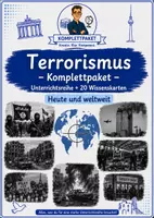 Vorschau - Unterrichtsreihen - Terrorismus – Komplettpaket | 9/11, Terrorgruppen & War on Terror - Deckblatt
